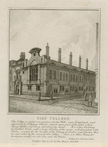 Sion College door English School