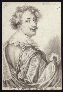 Sir Anthony van Dyck door English School