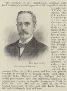 Sir Augustus Hemming (gravure) door English School