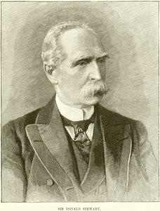 Sir Donald Stewart door English School