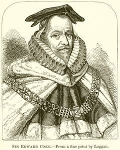 Sir Edward Coke door English School