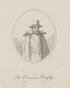 Sir Everard Digby, een lid van het Kruitplot door English School