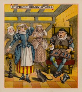 Sir Francis Drake en zijn goblins door English School