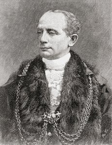 Sir George Faudel Faudel-Phillips door English School