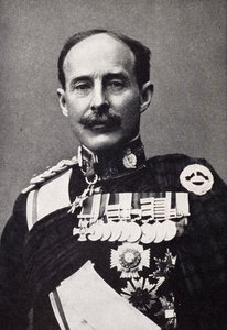 Sir Ian Standish Monteith Hamilton toen een Kolonel, uit 
