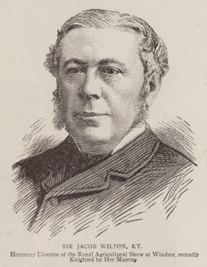 Sir Jacob Wilson, KT door English School