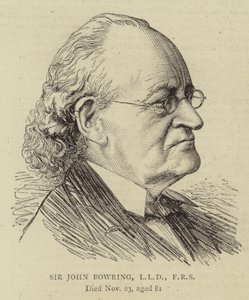 Sir John Bowring, LLD, FRS door English School