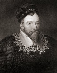 Sir John Maitland, uit Lodges British Portraits door English School