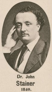 Sir John Stainer door English School