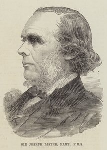 Sir Joseph Lister, baronet, FRS door English School