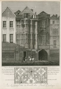 Het huis van Sir Paul Pindar, Bishopsgate door English School