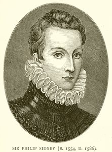 Sir Philip Sidney (geb. 1554, gest. 1586) door English School