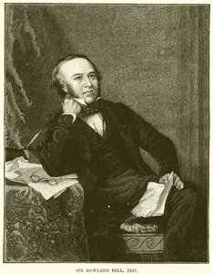 Sir Rowland Hill, 1847 door English School