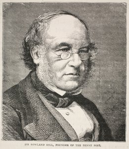 Sir Rowland Hill, oprichter van de Penny Post door English School