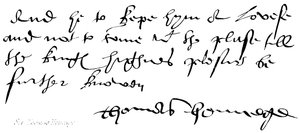 Sir Thomas Heneage door English School