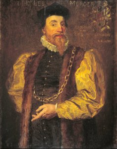 Sir Thomas Leigh (1558) door English School
