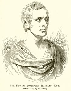 Sir Thomas Stamford Raffles, Knt door English School