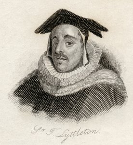 Sir Thomas de Littleton, uit 