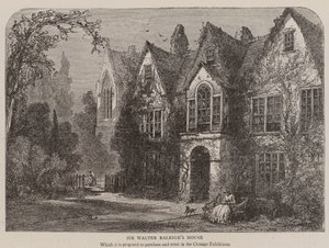Het Huis van Sir Walter Raleigh door English School