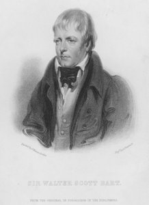 Sir Walter Scott, Baronet (gravure)