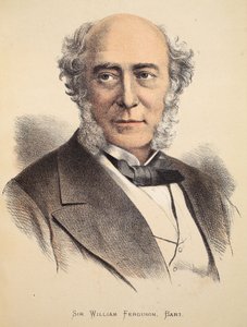 Sir William Ferguson, Bart, illustratie uit De Geïllustreerde Editie van het Leven en de Ontdekkingen van David Livingstone door J. Ewing Richie, uitgegeven door A. Fullarton & Co., 1876 door English School