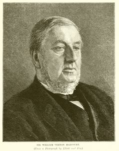 Sir William Vernon Harcourt door English School