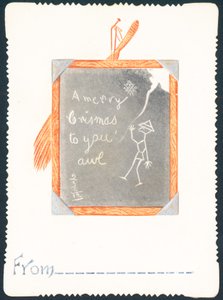 Schets op schoolbord door English School