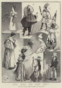 Schetsen op het kinderbal van de Lady Mayoress, Mansion House