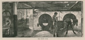 Schetsen in telegraafstraat - de machinekamer door English School