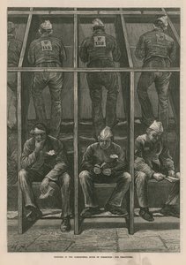 Schetsen in het Clerkenwell House of Correction door English School