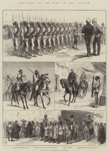 Schetsen van de oorlog in de Soedan door English School