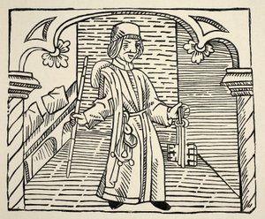 Smith, uit Game of Chess door William Caxton, uitgegeven 1480