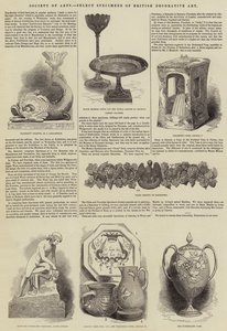 Genootschap van Kunsten, Selecte Voorbeelden van Britse Decoratieve Kunst (gravure) door English School