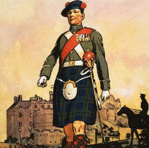 Soldaat van de Black Watch door English School