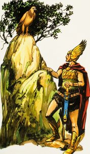 Soldaat met adelaar