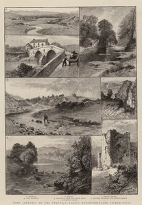 Enkele Schetsen aan de Coquet, een Beroemde Vissersrivier in Northumberland door English School