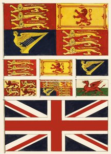 Enkele vlaggen van Groot-Brittannië