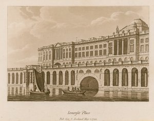 Somerset Place door English School