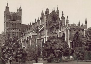 Zuidoost, Exeter Kathedraal door English School