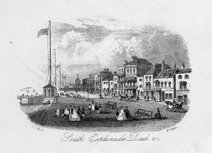 Zuid Esplanade, Deal (gravure)