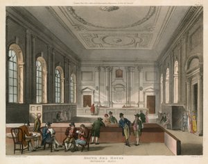 South Sea House, Londen, verdeelde hal door English School