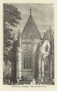 Southwell-kathedraal, de kapittelzaal door English School