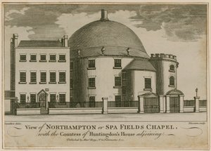 Spa Fields Kapel, Clerkenwell door English School