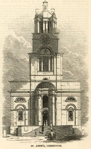 St. Annakerk, Limehouse, Londen door English School