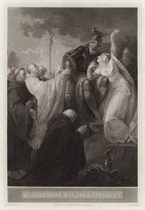 St. Augustinus voor Ethelbert