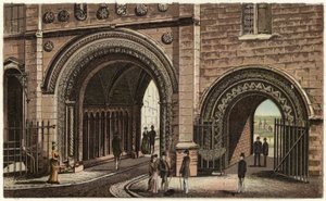 St. Augustinuspoort, Normandische boog