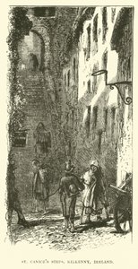 St Canices trappen, Kilkenny, Ierland