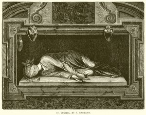 St. Cecilia, door S. Maderno