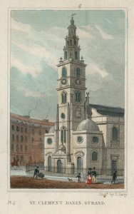 St. Clement Danes op de Strand door English School