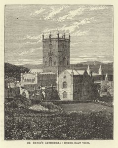 St Davids-kathedraal, noordoostelijk uitzicht